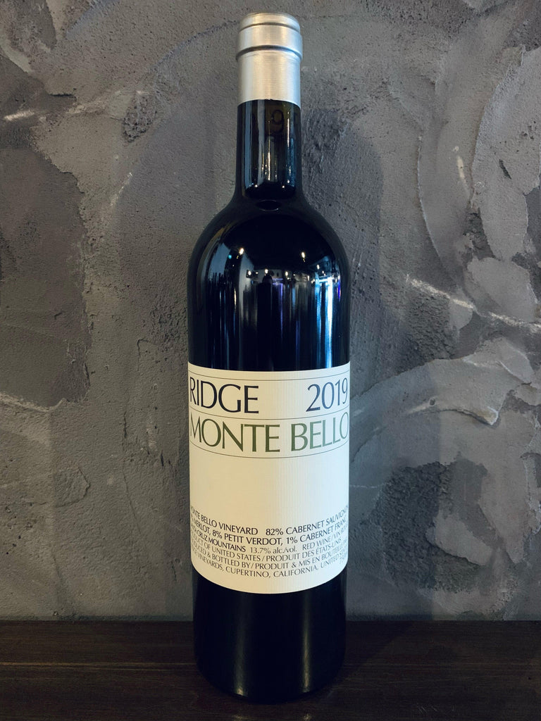 Ridge Monte Bello 2019 - BARBEA Wine Shop & Snack Bar